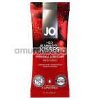Оральний лубрикант JO H2O Strawberry Kisses - полуниця, 10 мл - Фото №1