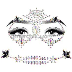 Украшение для лица Leg Avenue Calavera Skeleton Face Jewels Sticker, радужное - Фото №1