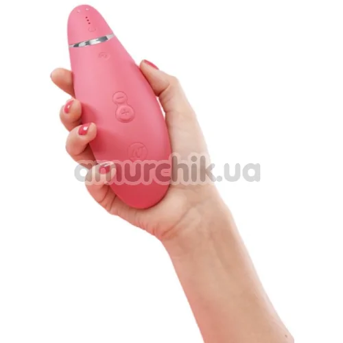 Симулятор орального сексу для жінок Womanizer Premium 2, рожевий