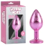 Анальная пробка с розовым кристаллом Matrix Mont Nebula Pink Gem Metal Plug M, розовая - Фото №6