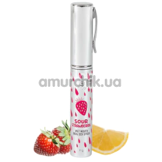 Оральний спрей Sour Strawberry Wet Mouth Oral Sex Spray - полуниця, 11 г - Фото №1