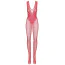 Комбинезон Obsessive Bodystocking N112, красный - Фото №7