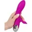Вибратор XouXou Super Soft Silicone Sucking Vibrator, розовый - Фото №9
