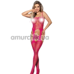 Комбінезон Star Night Flower Lace Bodystocking, рожевий - Фото №1