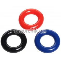 Набір ерекційних кілець Trinity Vibes Stretchy Cock Ring, 3 шт - Фото №1