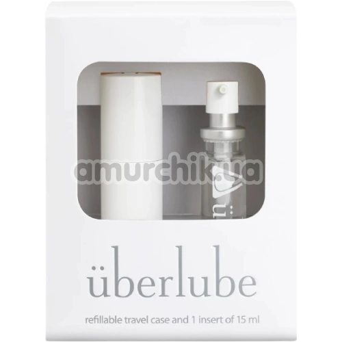 Лубрикант Uberlube 3-in-1 Good-to-Go White на силиконовой основе, 15 мл