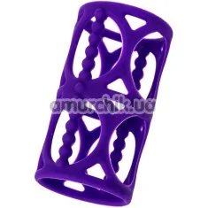 Насадка на пенис A-Toys Penis Extender 768003, фиолетовая - Фото №1