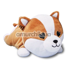 Чехол для хранения секс-игрушек Friday Bae Plush Shibae In Love, коричневый - Фото №1