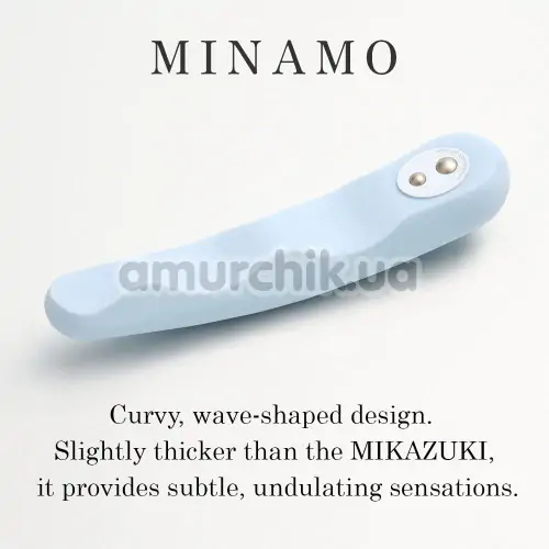 Вібратор для точки G Tenga Iroha Minamo, блакитний
