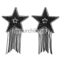 Украшения для сосков JSY Nipple Sticker RT236112, черные - Фото №1