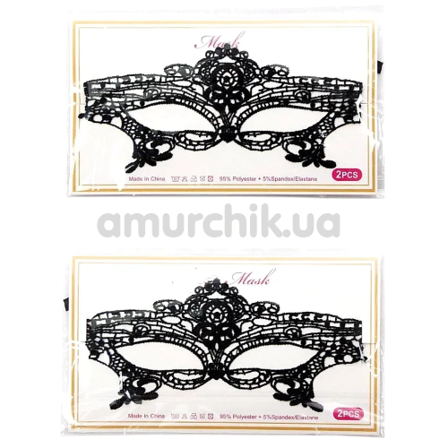 Набор масок Star Night OhYeah Lace Mask - 2 шт, черный