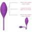 Симулятор орального секса с виброяйцом 2 in 1 Clit Sucker Massager PL-VR293, фиолетовый - Фото №5