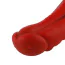 Фаллоимитатор-насадка Hismith Silicone Dildo Monster Series 8.35, красный - Фото №6