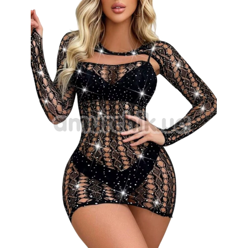 Платье JSY Sexy Lingerie WW7096, черное