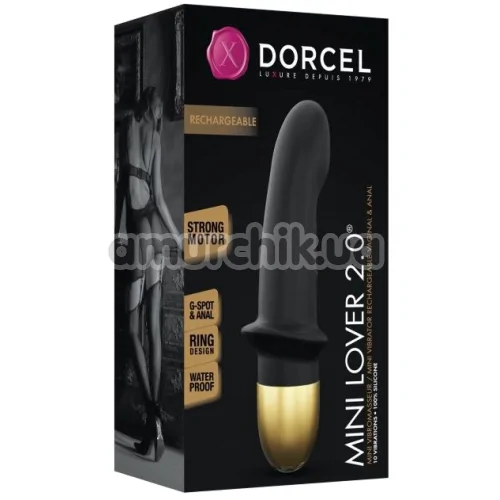 Вибратор для точки G Dorcel Mini Lover 2.0, черный