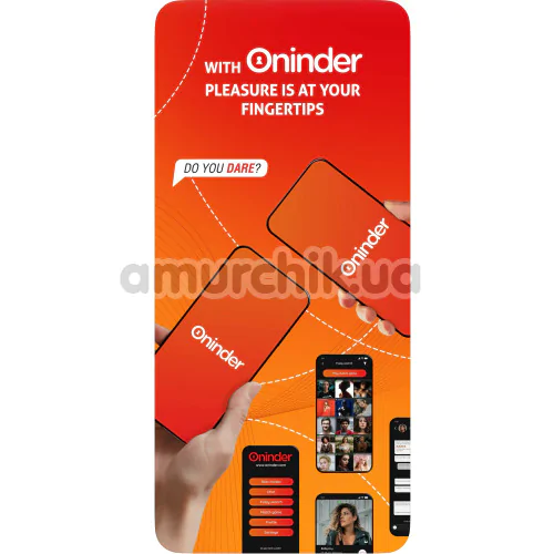 Вибратор с ротацией Oninder Oslo, розовый