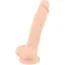Фалоімітатор Silexd Premium Silicone Dildo Model 1 Size 7, тілесний - Фото №2