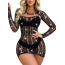 Платье JSY Sexy Lingerie WW7096, черное - Фото №3