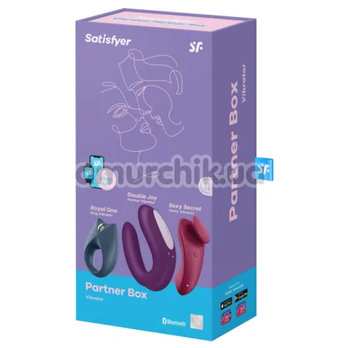Набор вибраторов Satisfyer Partner Box 3