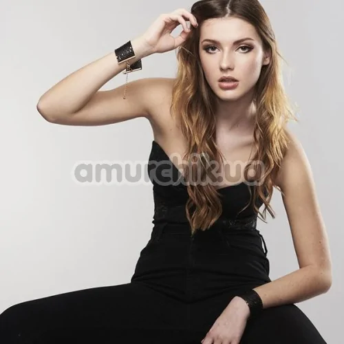 Наручники Bijoux Indiscrets Desir Metallique Handcuffs, чорні