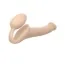 Безремневой страпон Strap-On-Me Silicone Bendable Strap-On M, телесный - Фото №2
