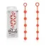 Набор анальных цепочек Posh Silicone “O” Beads, оранжевый - Фото №10