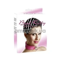 Нашийник Bad Kitty Naughty Toys Collar, з великим кільцем, рожевий - Фото №1