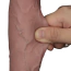 Фаллоимитатор Sliding Skin Pro II 10, телесный - Фото №8