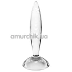 Анальная пробка Satisfyer Sparkling Crystal, прозрачная - Фото №1