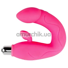 Вибратор для клитора и точки G Sweet Breeze Raised Grain Goddess Dual Orgasm, розовый - Фото №1