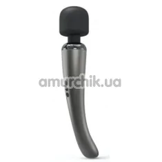 Універсальний вібромасажер Dorcel Megawand, срібний - Фото №1