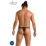 Мужские трусы-стринги Passion Free Your Senses Thong Collin 029, черные - Фото №6