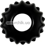 Ерекційне кільце Power Plus Cock Ring Series LV1431, чорне - Фото №1