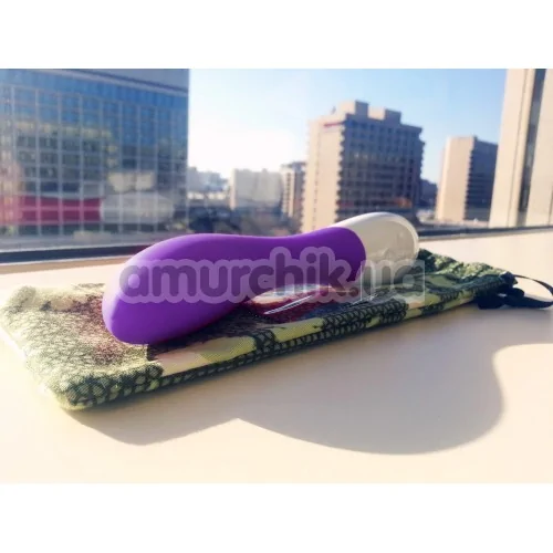 Вібратор Lelo Mona 2 Purple (Лело Мона 2 Перпл), пурпурний