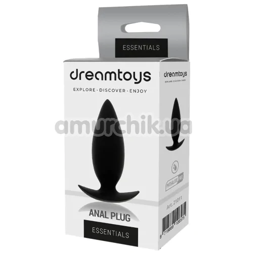 Анальная пробка Bootyful Silicone Unisex Small, черная