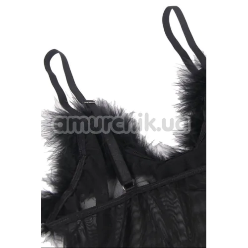 Боди Star Night Swan Bodysuit, черное