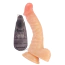 Вибратор Real Touch S Pleasant Dong 7.8 Inch Vibrator No.01, телесный - Фото №1
