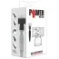 Насадка для вібромасажерів Power Head Male Masturbator Wand Massager Head, прозора - Фото №5