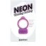 Виброкольцо Neon Vibrating Cockring, фиолетовое - Фото №6