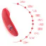 Клиторальный вибратор Magic Motion Magic Nyx, красный - Фото №14