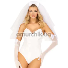Фата невесты Leg Avenue Tiered Bridal Veil, белая - Фото №1