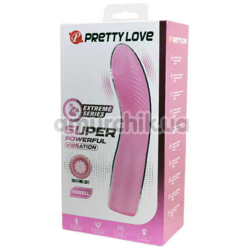 Вибратор для точки G Pretty Love Kissell, розовый