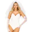 Фата невесты Leg Avenue Tiered Bridal Veil, белая - Фото №1