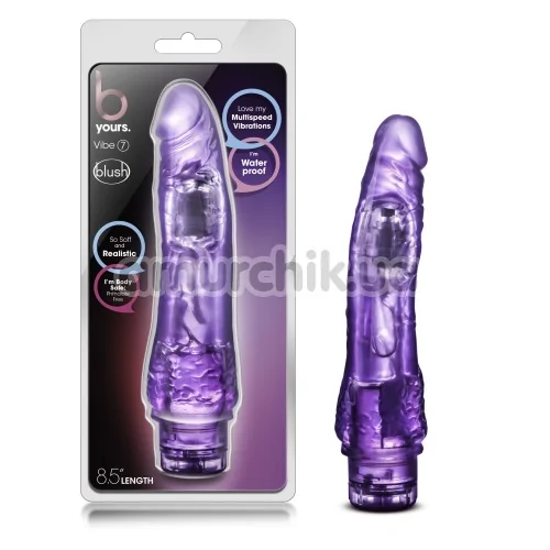 Вібратор B Yours Vibe 7, фіолетовий