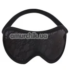 Маска Behave! Luxury Fetish Tempt Him Blindfold, чорна - Фото №1