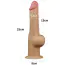 Фаллоимитатор Dual-Layered Silicone Nature Cock LV411031, телесный - Фото №4