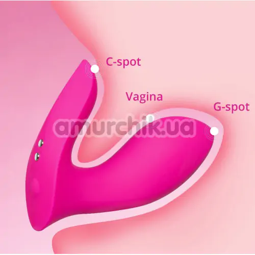 Вібратор Lovense Flexer, рожевий