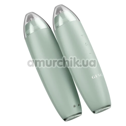 Микродермабразионное устройство для удаления черных точек Geske MicroDermabrasion Blackhead Remover 7 in 1, зеленое
