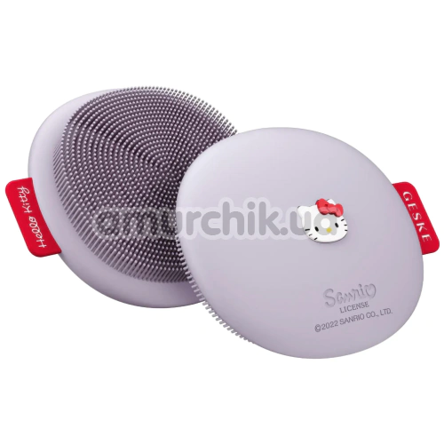 Щетка для лица Geske Facial Brush 3 in 1 - Hello Kitty, сиреневая - Фото №1