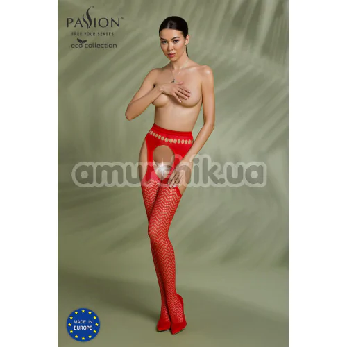 Колготки Passion Free Your Senses Eco S002, красные